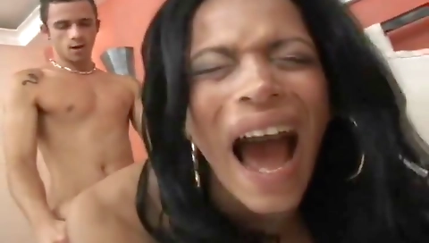 Hawt sweetheart takes a hard anal fucking