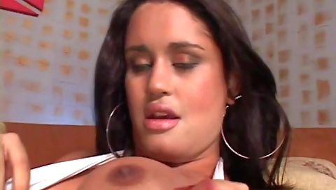 Hot babe fucked by sexy time