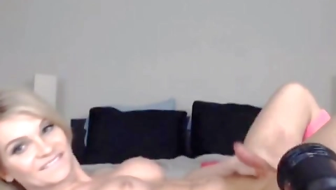 Sexy blonde take strenuous has sex in the park