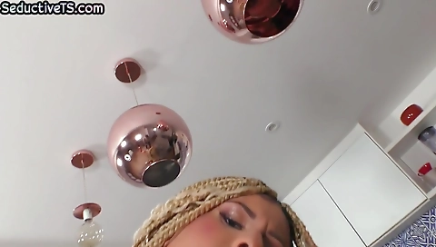 Mil^o asian milf gets anal penetrated by machine