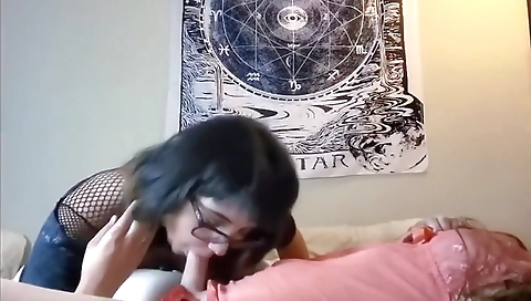 Tranny and guy fuck, a tranny