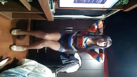 Mailf & black cock in her ass Mailf & black cock in her ass